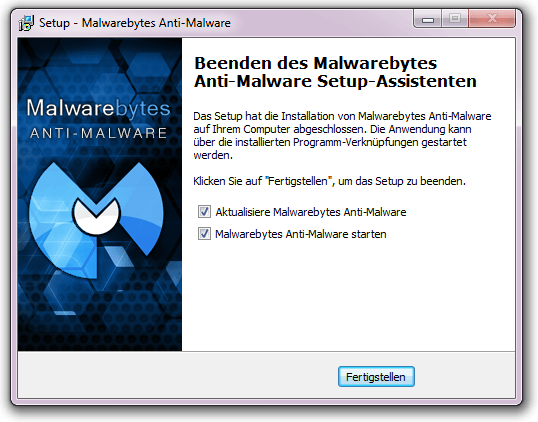 Malwarebytes anti Malware Setup